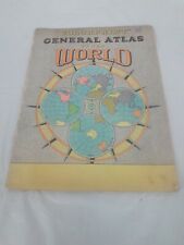 Vintage Colorprint General Atlas Of The World. BIZ  picture