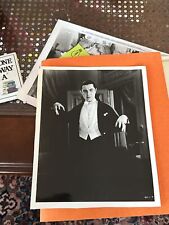 Bela Lugosi as Dracula 1931 in Classic Poses B/W Photos - 2-Print 8 x 10 in. picture