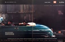 1997 Blues Singer John Lee Hooker in Bluesmobile photo Harman 2-page print ad picture