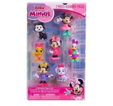 New 7 Piece Disney Jr Minnie Mouse Collectible Figure Set picture