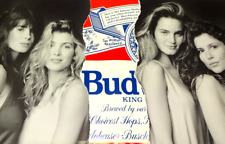 Vintage Anheuser-Busch Budweiser Beer Advertisement Poster Ad Print Art Picture picture