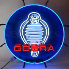 Man Cave Lamp FORD COBRA NEON SIGN WITH BACKING picture