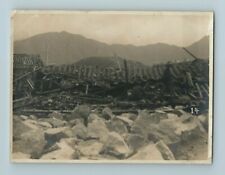 1920s Real Photo, 1923 Typhoon Scene, People Assessing Damage, Hong Kong China picture