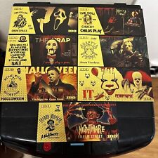24k Gold Foil Plated Horror Movie Banknote Set Scary Movie Collectible picture