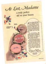 1924 Print Ad Djer-Kiss Cosmetics At Last Madame A Truly Perfect Aid to Your picture