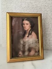 Vintage gilded pictures frame 7.5”x6” picture