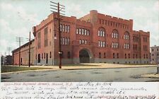 First Regiment Armory, Newark, New Jersey, 1908 Postcard, Used picture