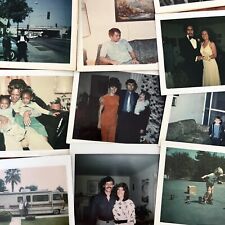 Lot of 30 Polaroids Land Camera Photos 1970s 1980s Women Men Kids Boats Domestic picture