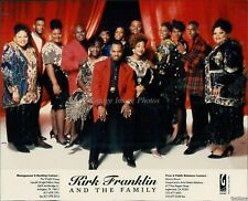 Vintage Kirk Franklin Choir Dir Gospel Singer And The Family Musician 8X10 Photo picture