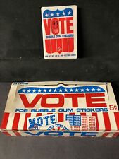 Vintage  1972 Donruss Vote Wax Pack - Unopened picture