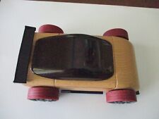 2010 AUTOMOBLOX WOOD SPORTS TOY CAR C9R BY CALELLO ~ VGUC picture