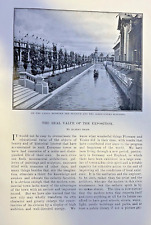 1901 Pan American Exposition At Buffalo New York illustrated picture
