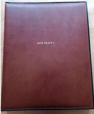 Exposures Red Faux Leather Scrapbooks/ Portfolios  17X13x2 -LARGE NEW DICK TRACY picture
