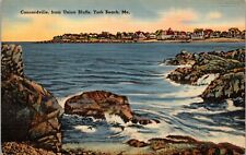c1930's Concordville from Union Bluffs York Beach Maine ME Vintage Postcard picture