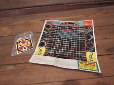 Vintage 1984 Post Cereal Coleco Galaxian Poster Game - COMPLETE & NEW CONDITIONS picture
