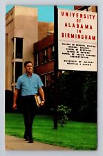 Birmingham AL-Alabama, University of Alabama, c1987 Vintage Souvenir Postcard picture