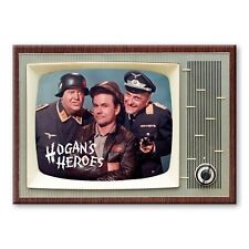 Hogan's Heroes TV Show Retro TV 3.5 inches x 2.5 inches Steel Fridge Magnet picture