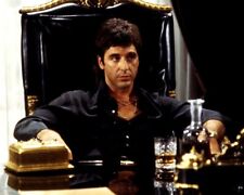 Al Pacino as Tony Montana seated at his desk Scarface 24x30 Poster picture