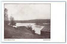 Blandford Massachusetts Postcard North Meadow Pond Exterior 1910 Vintage Antique picture