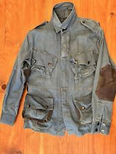 WWII US Airborne Paratrooper M1942 M42 Reinforced Jump Jacket Indigo Dyed Blue picture