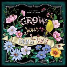 Browntrout You Can Grow Your Own Way 2024 7 x 7 Mini Calendar w picture