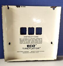 ECO Air Meter Tireflator Porcelain Face Plate Original Part (B) picture