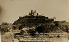 VTG MEXICO RPPC Postcard Sanctuary Of Our Lady Of Remedies, Puebla Early 1900s picture