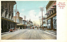 Vintage Postcard King and Fort Streets Honolulu HI T.H. Trolley Wall & Nichols  picture