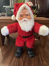 Vintage Cuddle Santa Claus Trudy Toys Great Condition Christmas Toy picture