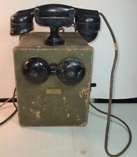 Antique Wall Telephone Monophone Phillips Electrical Works Limited Canada 1920's picture