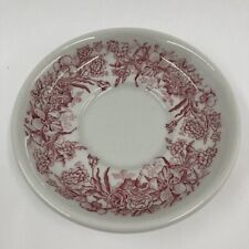 Tepco Restaurant Ware Red Colonial Pattern 5-1/2” Saucer picture
