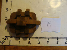 vintage Japanese Kumiki  puzzle: #14 scarce form Early signed TURTLE ?? picture