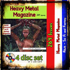 Heavy Metal  Magazine - Famous  - Sci Fi, erotica & steampunk, horror comics. picture