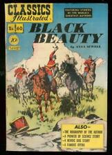 Classics Illustrated #60 Black Beauty (1949) comic picture