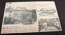 Rare 1909 Advert Postcard 