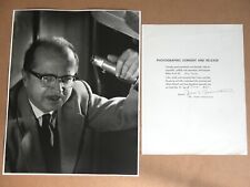 Jesse Greenstein Signed Letter 60s Portrait 11X14 Photograph Dave Iwerks Caltech picture