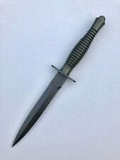 VINTAGE BRITISH FAIRBAIRN SYKES STILETTO KNIFE SHEFFIELD DAGGER AND SCABBARD picture