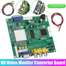 HD Video Converter Board RGB CGA EGA YUV to VGA Arcade Game Monitor Module Board picture