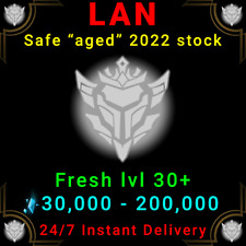 LAN LoL Acc League of Legends Account Unranked Fresh Instant Delivery 30 level picture