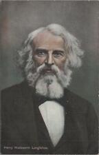 Postcard Writer and Author Henry Wadsworth Longfellow Poet picture