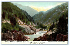 1905 Fraser Canyon Hells Gate British Columbia Canada Antique Postcard picture