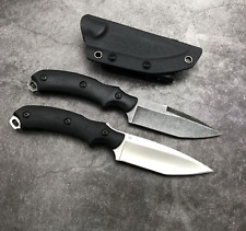 D2 Commandos Hunting Camping Tactical Fixed Blade Knife G10 Choose Black Silver picture