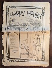 Happy Hours Newspaper 1915 October 15 Augusta Maine With Many Vintage Ads Inside picture