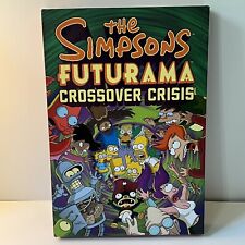 The Simpsons Futurama CROSSOVER CRISIS Hardcover w/ Slipcover Comic 2010 READ picture