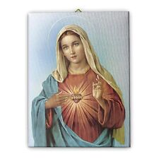 Religious Pictorial canvas Immaculate Heart of Mary 20x28 inches picture