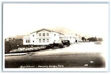 c1940's High School Building View San Luis Obispo CA RPPC Photo Postcard picture