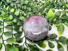 Pastel fluorite sphere - rare pastel fluorite crystal ball - 2.1