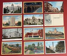 Harrisburg, Pennsylvania, Lot of 12 Different Postcards, Circa 1907-1940's picture