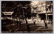 Real Photo 1912 Old Home Week Parade At Middleburgh NY New York RP RPPC D59 picture