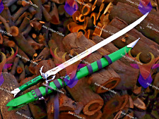 Wheel of Time Heron Mark Custom Handmade BusterbBattle Ready Sword With Scabbard picture